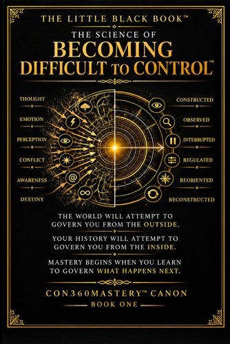 The Little Black Book™: The Science of Becoming Difficult to Control, CON360MASTERY™ Canon, Book One