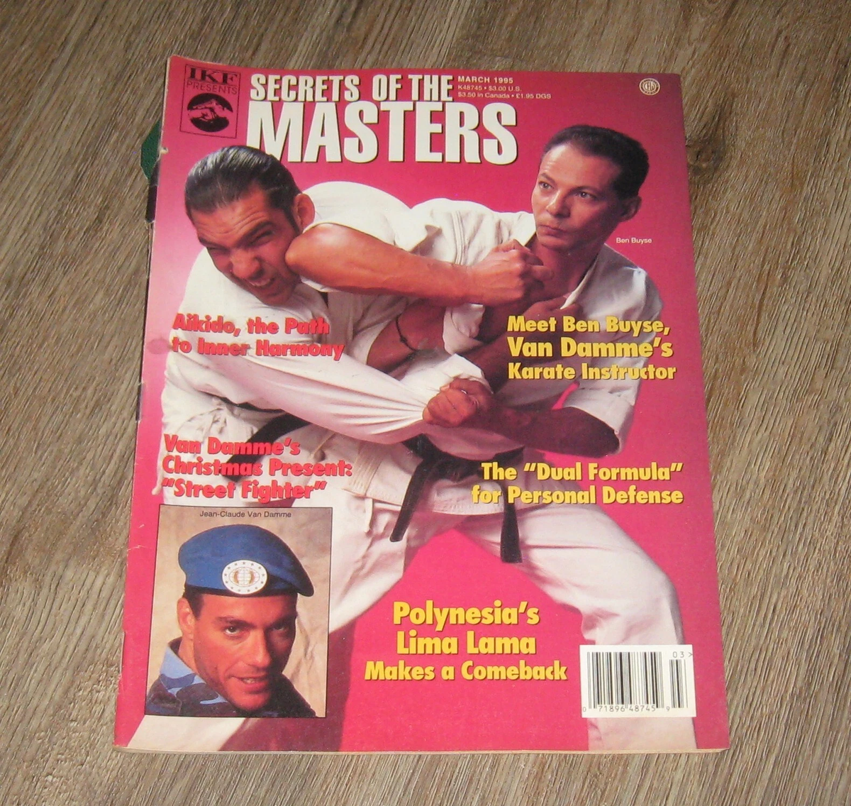 March 1995 cover of Secrets of the Masters Magazine