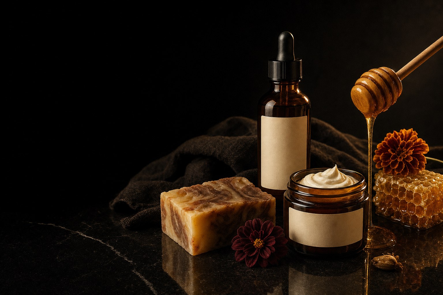 Lani Mana honey and skincare collection