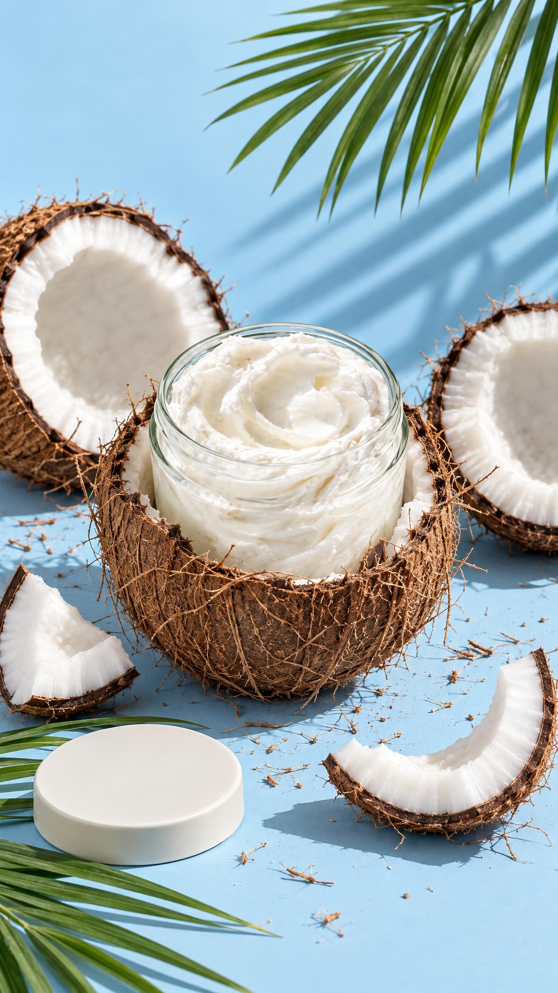 Whipped face and body butter