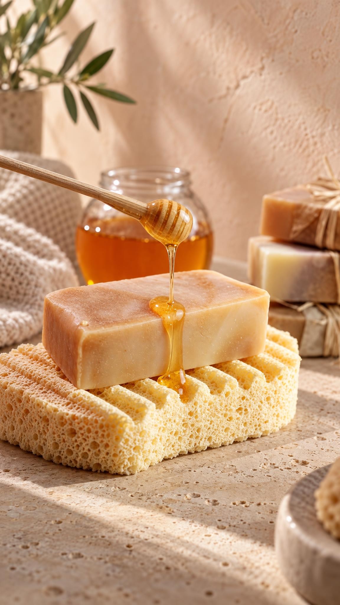 Honey Cream Soap Bar