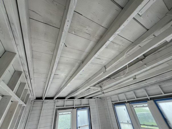Reconstructed interior ceiling structure