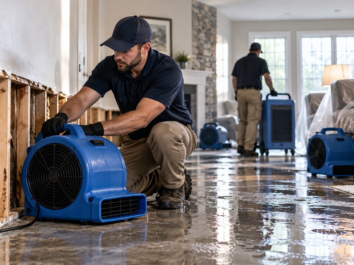 Restoration service work