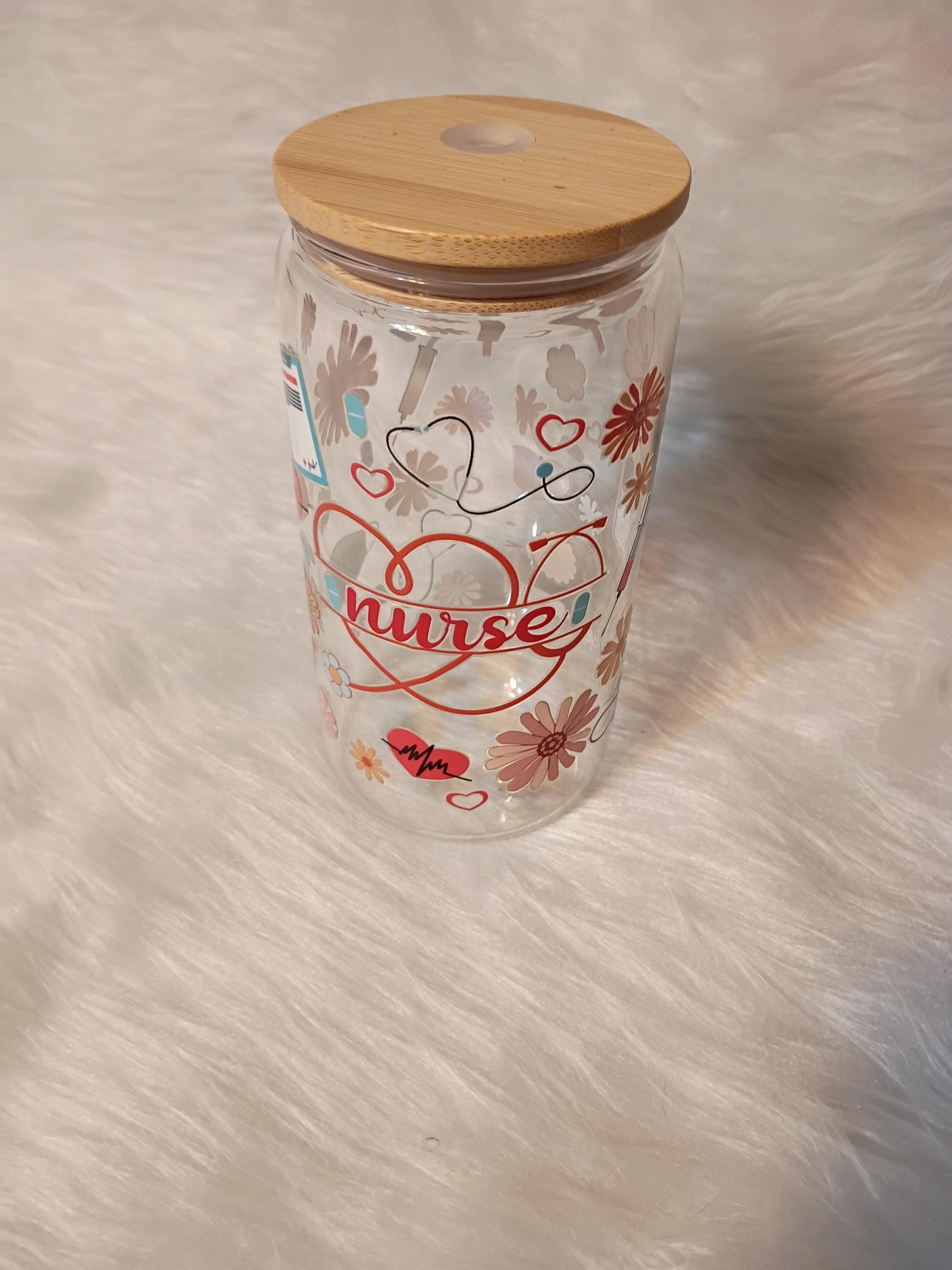 Glass tumbler cup, view 2