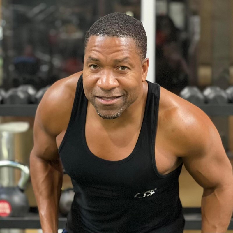Rob Shepherd at the gym