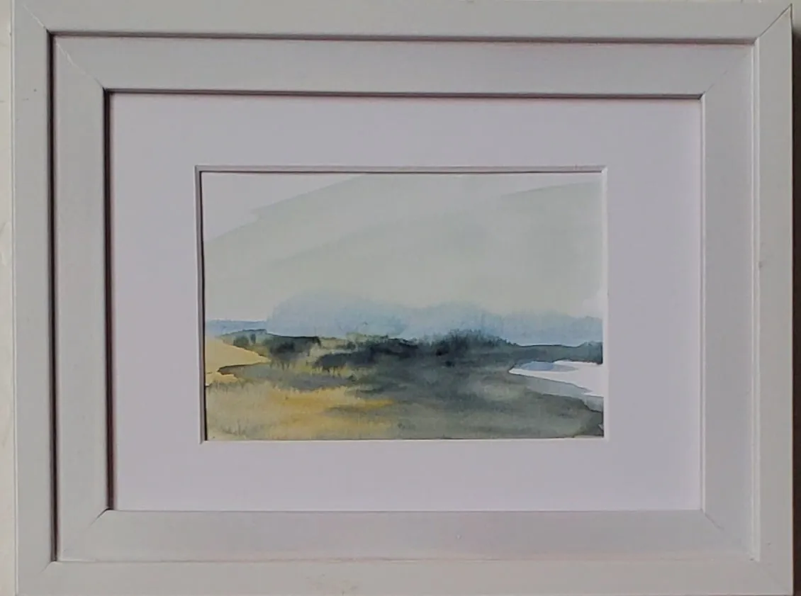 Dawn's Whisper, original miniature artwork by Fred Wilson