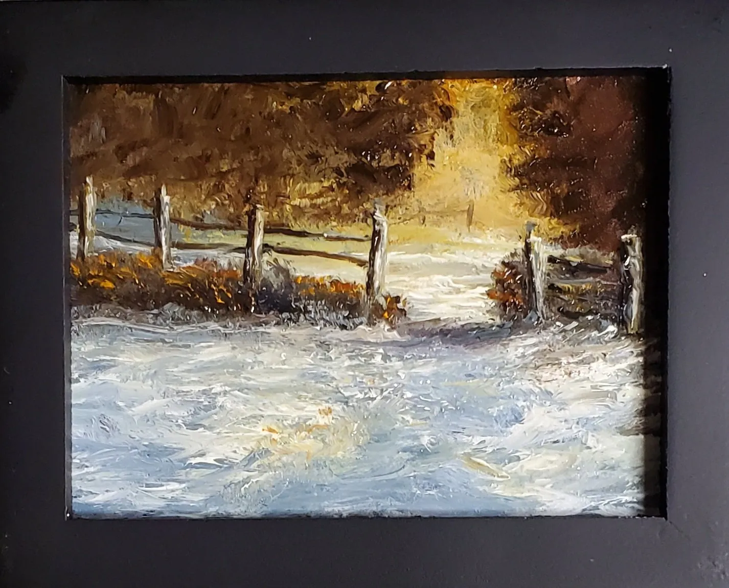 Frosted Memories, original miniature artwork by Fred Wilson
