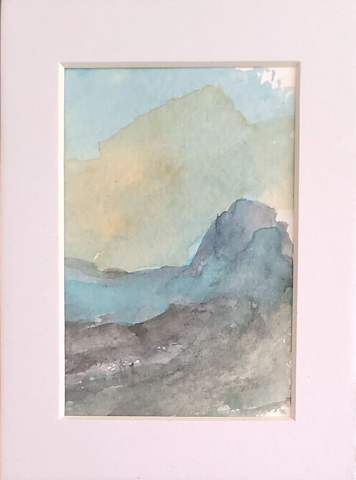 Granite Ridge, original miniature artwork by Fred Wilson