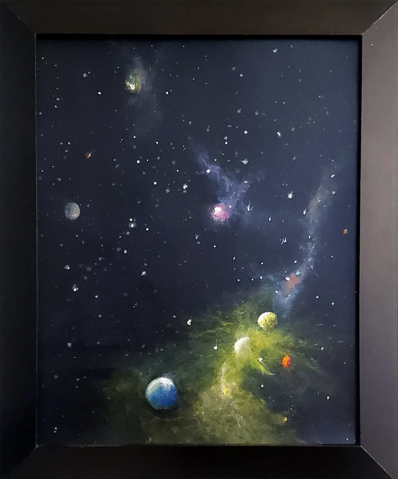 Infinite, original miniature artwork by Fred Wilson