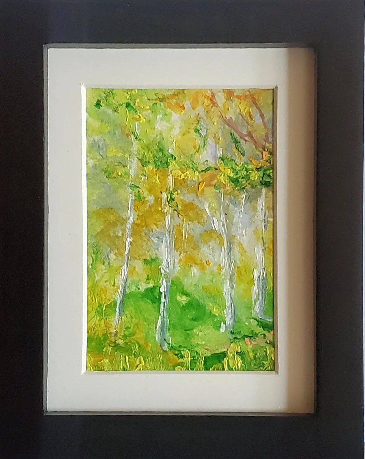Morning Sun, original miniature artwork by Fred Wilson