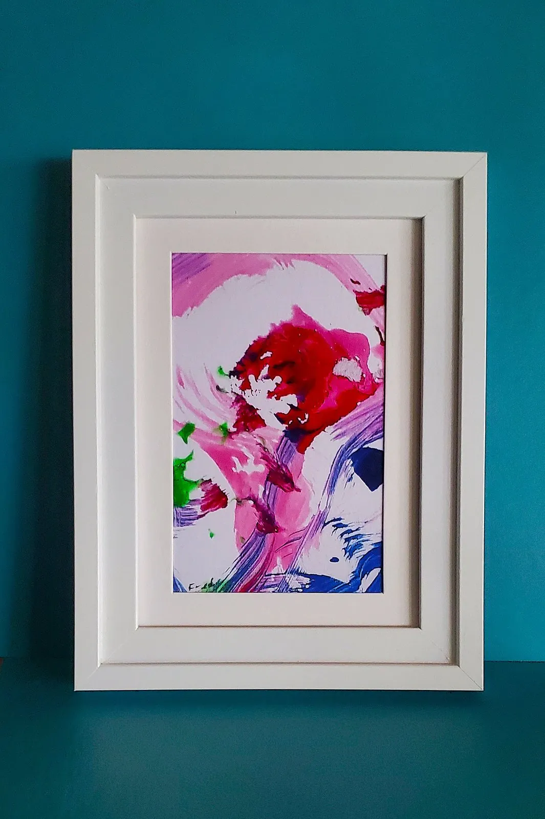 Rhythms Giclee Print, original miniature artwork by Fred Wilson
