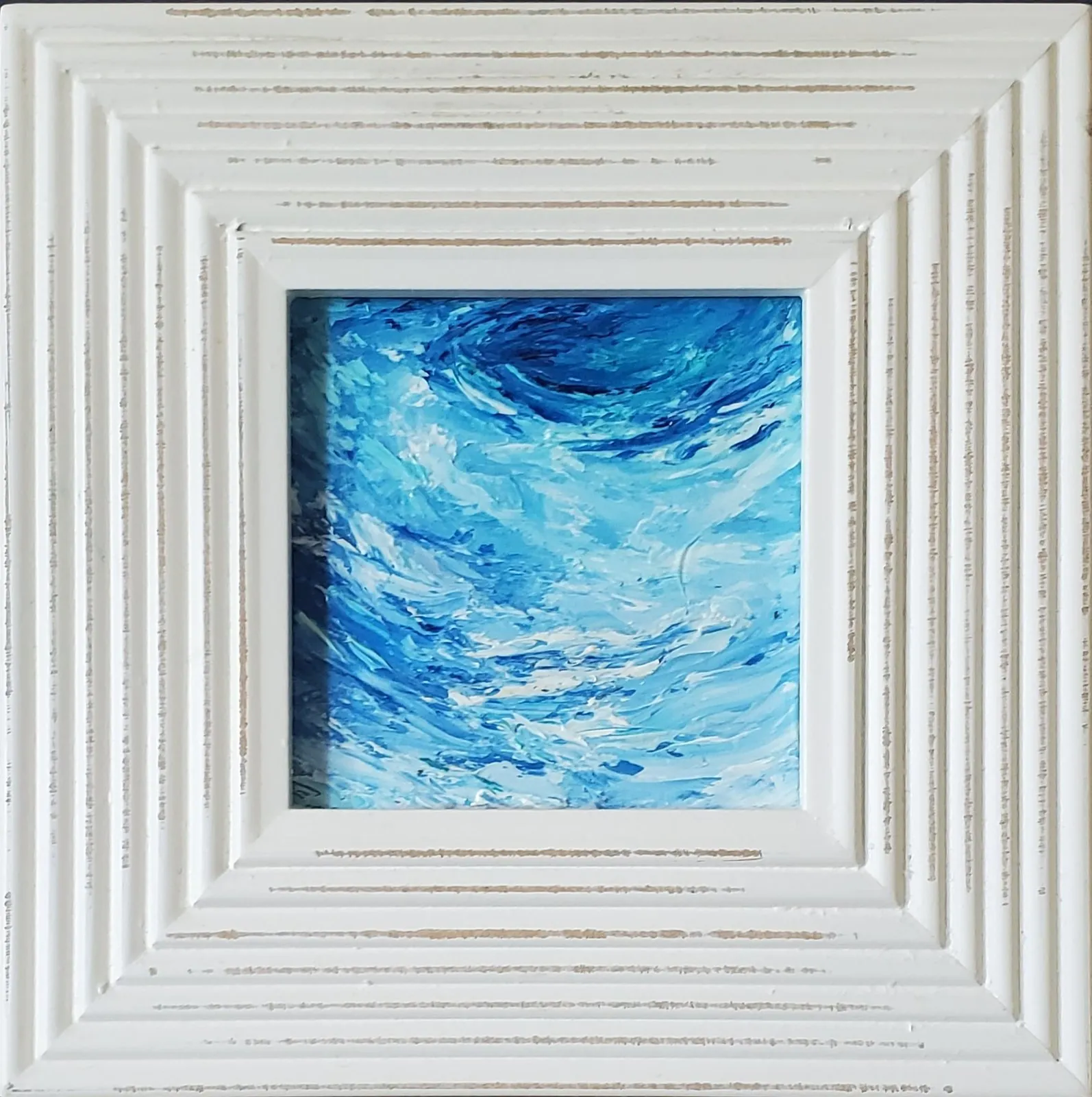 Swells, original miniature artwork by Fred Wilson
