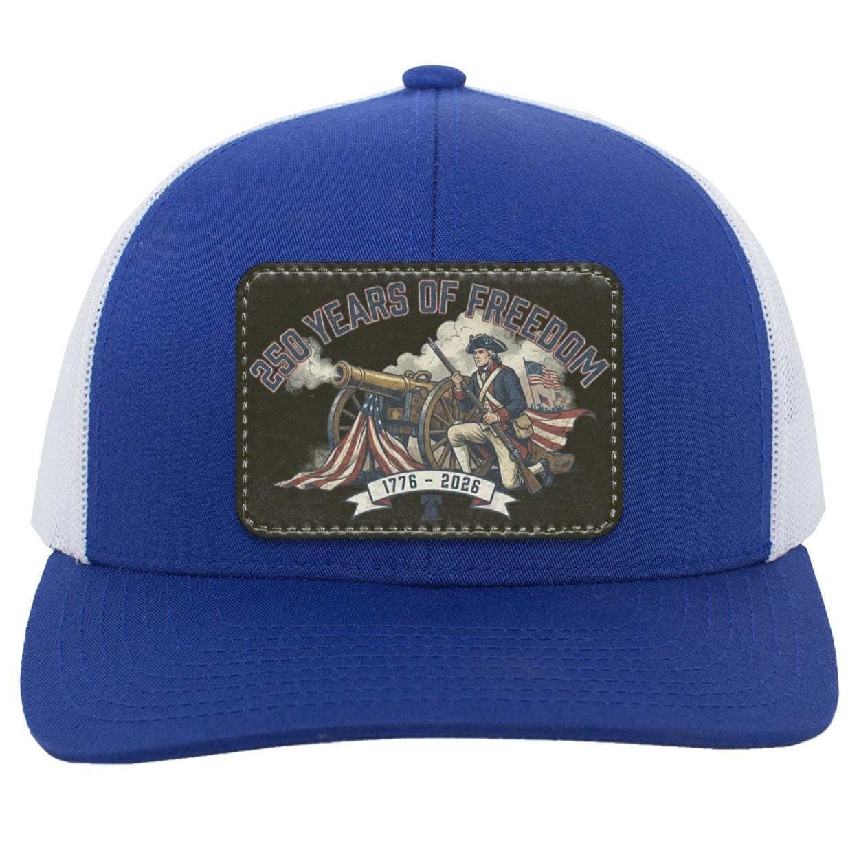 250 Years of Freedom Patch Hat | Patriotic Trucker Hat, view 8