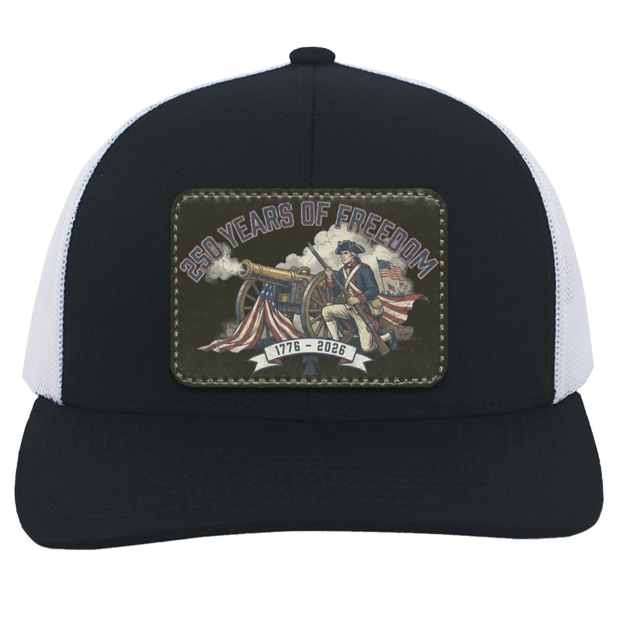 250 Years of Freedom Patch Hat | Patriotic Trucker Hat, view 9