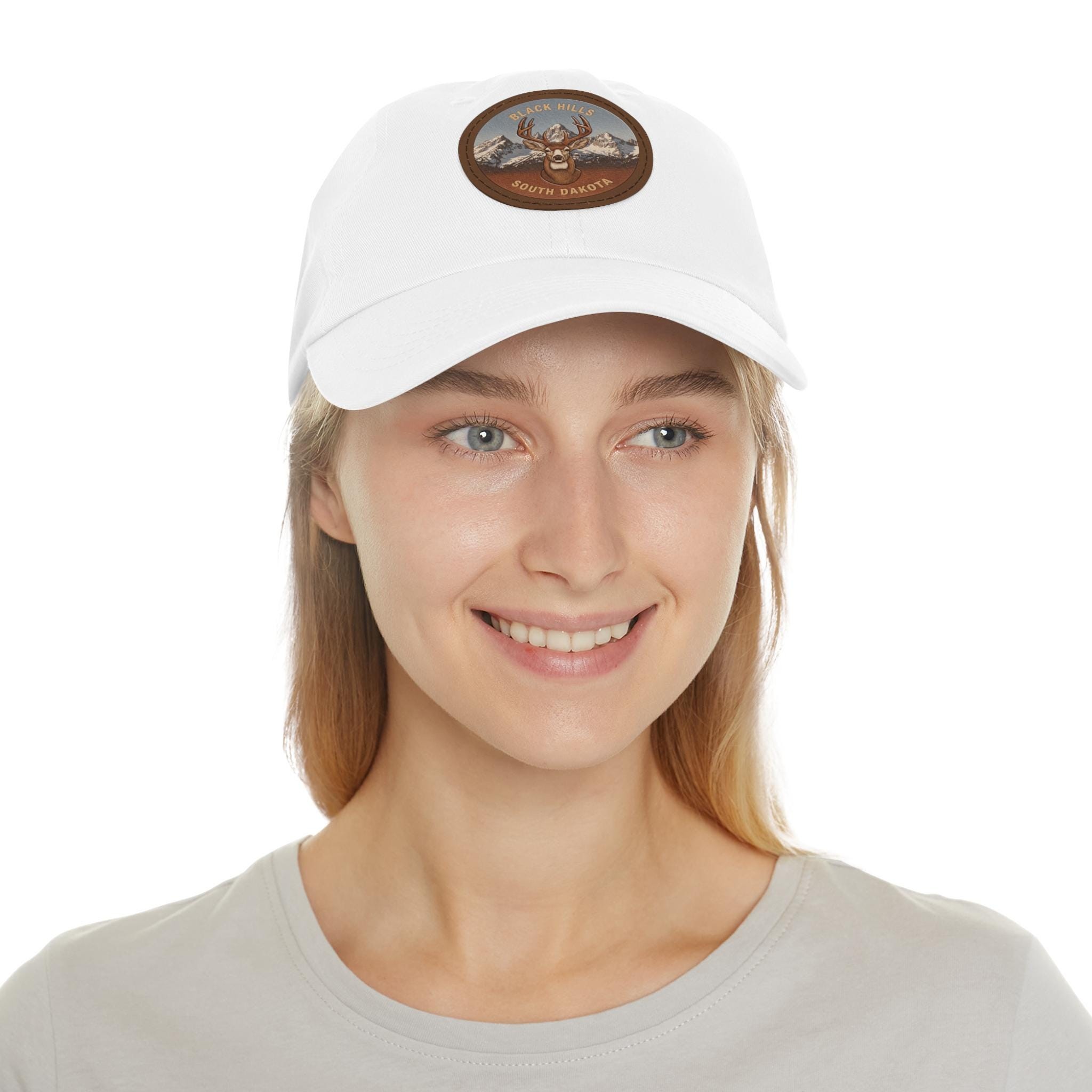 Black Hills South Dakota Patch Dad Hat, view 4