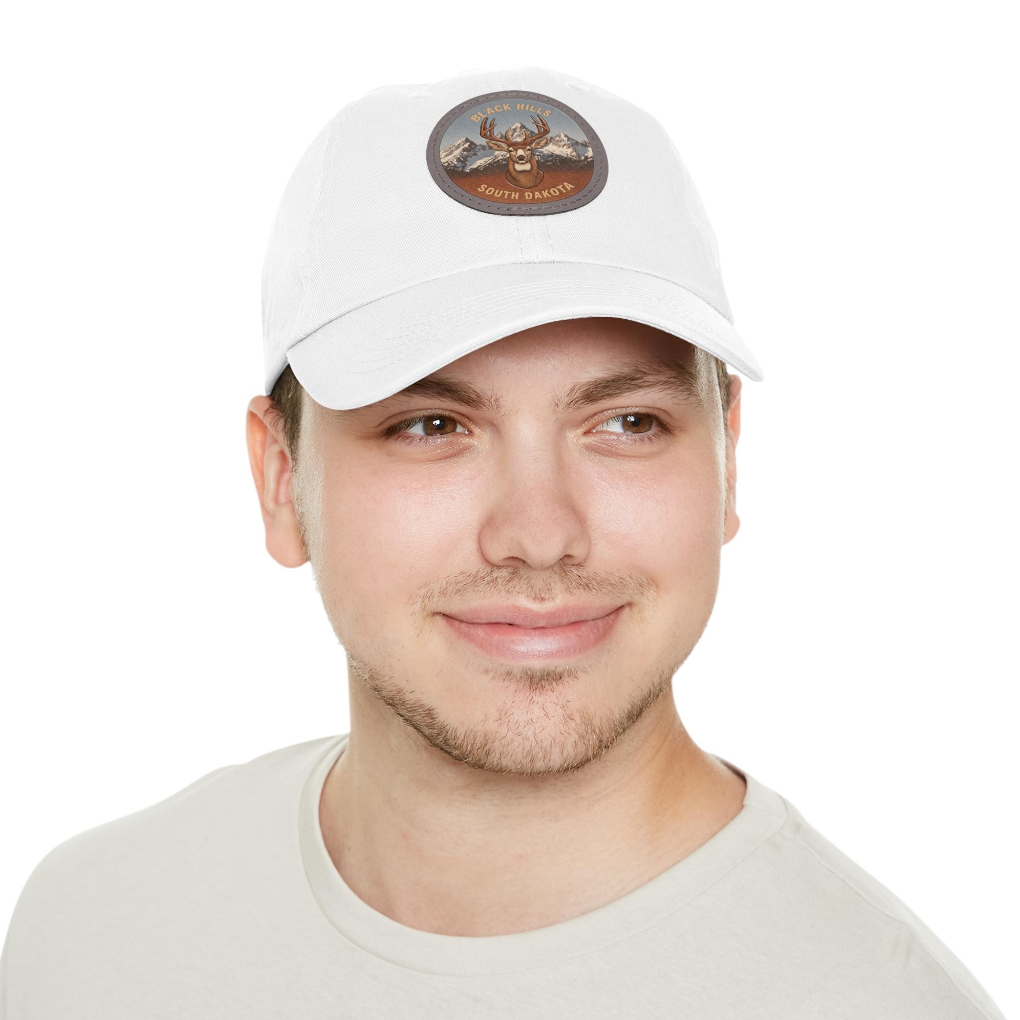 Black Hills South Dakota Patch Dad Hat, view 7