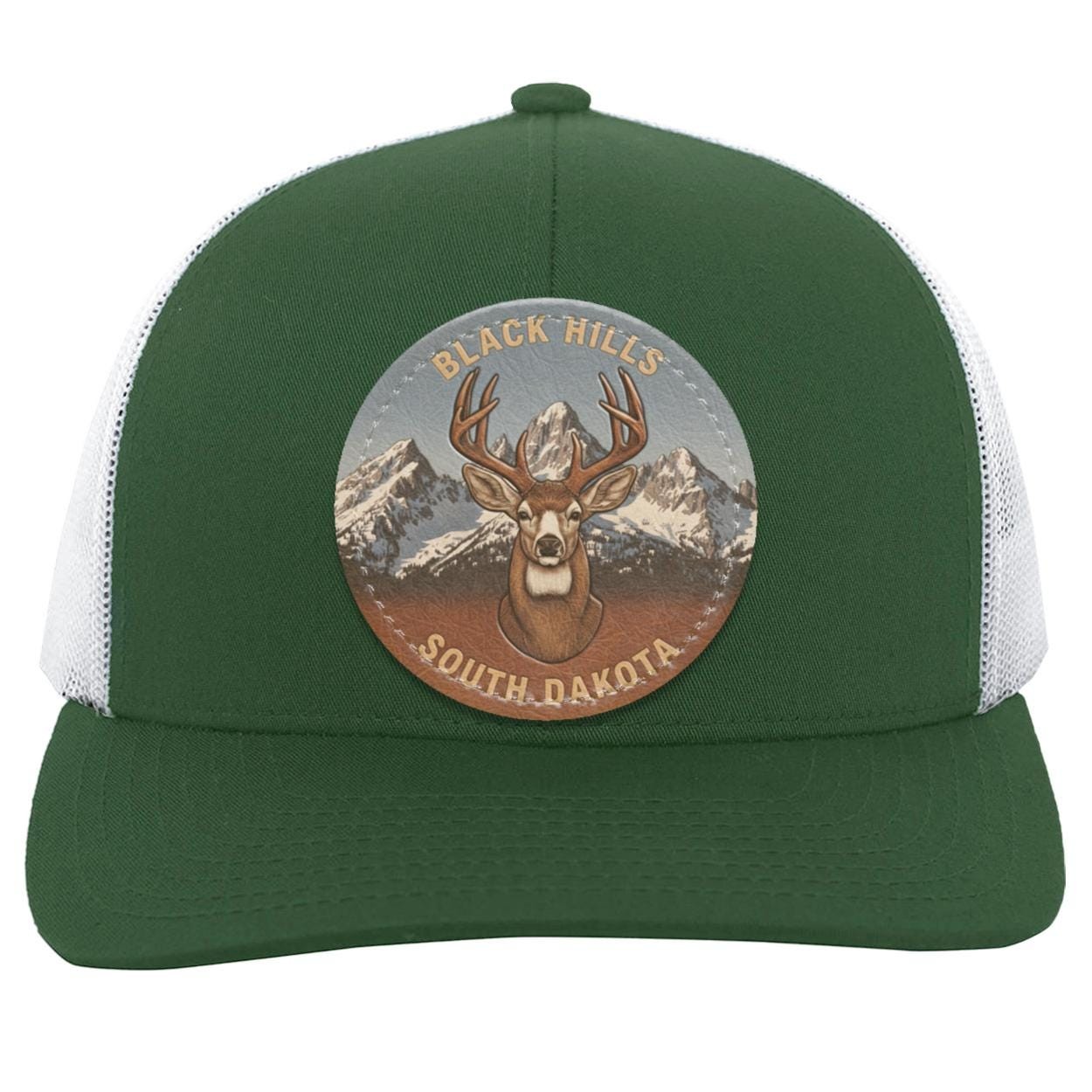 Black Hills South Dakota Round Patch Hat, view 10
