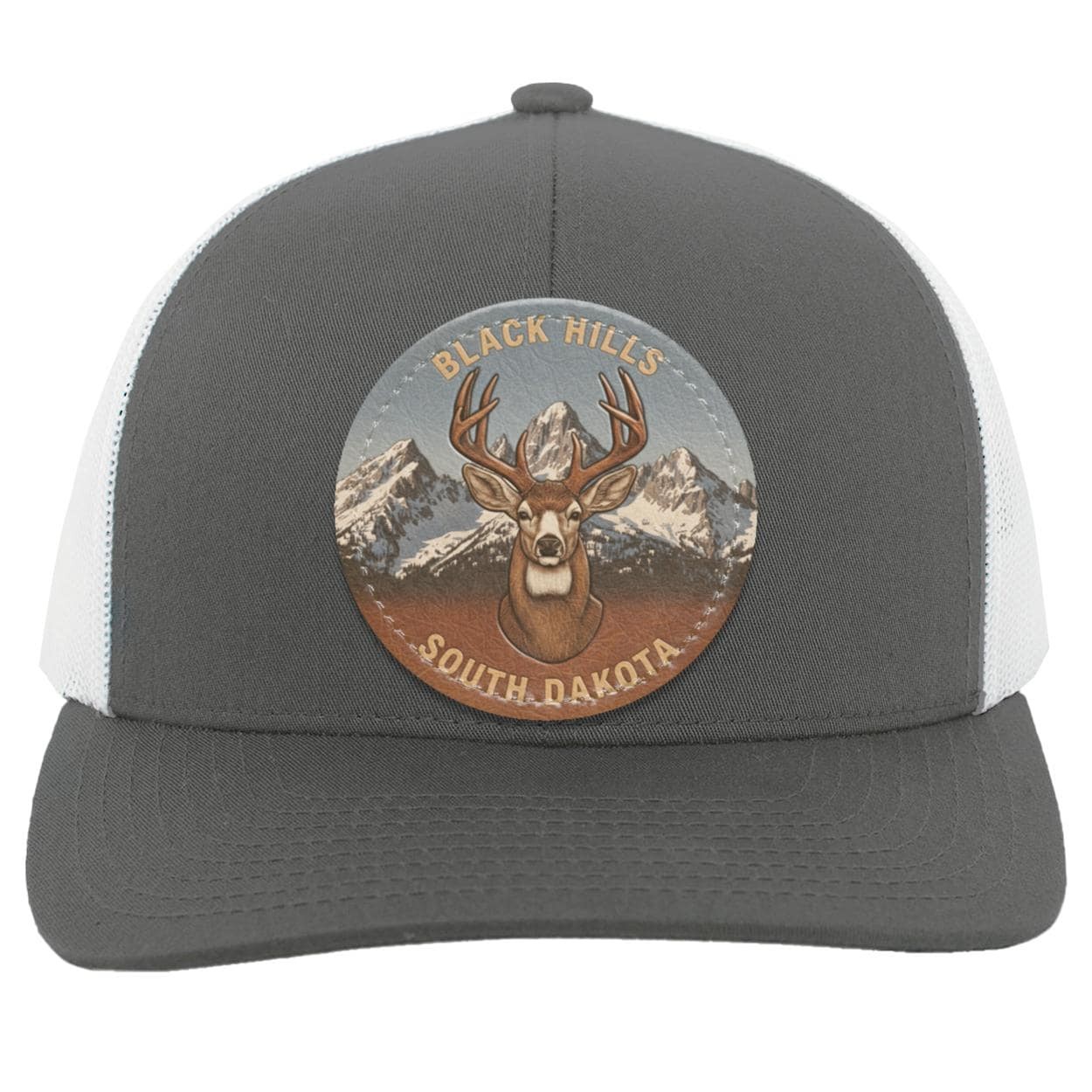 Black Hills South Dakota Round Patch Hat