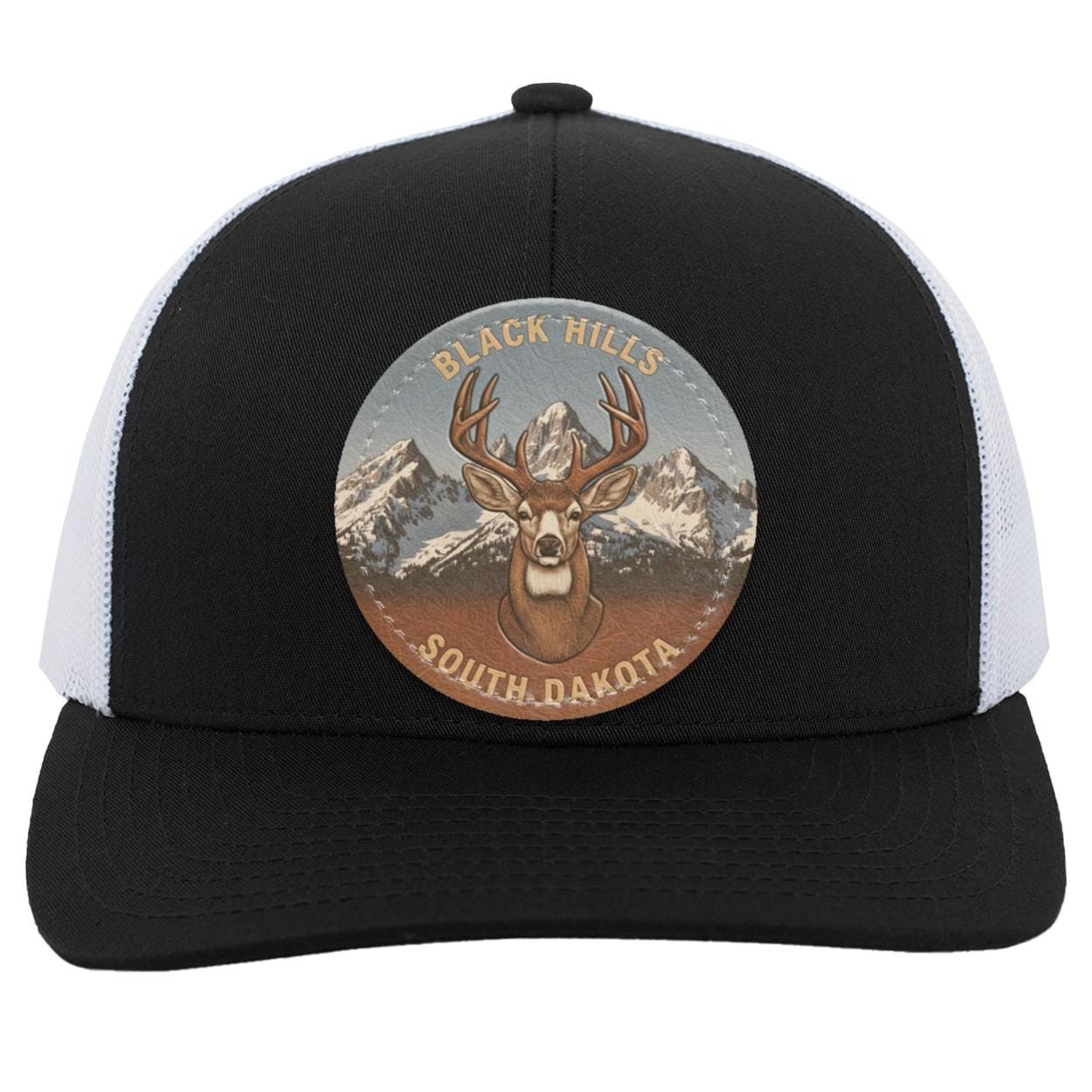 Black Hills South Dakota Round Patch Hat, view 3