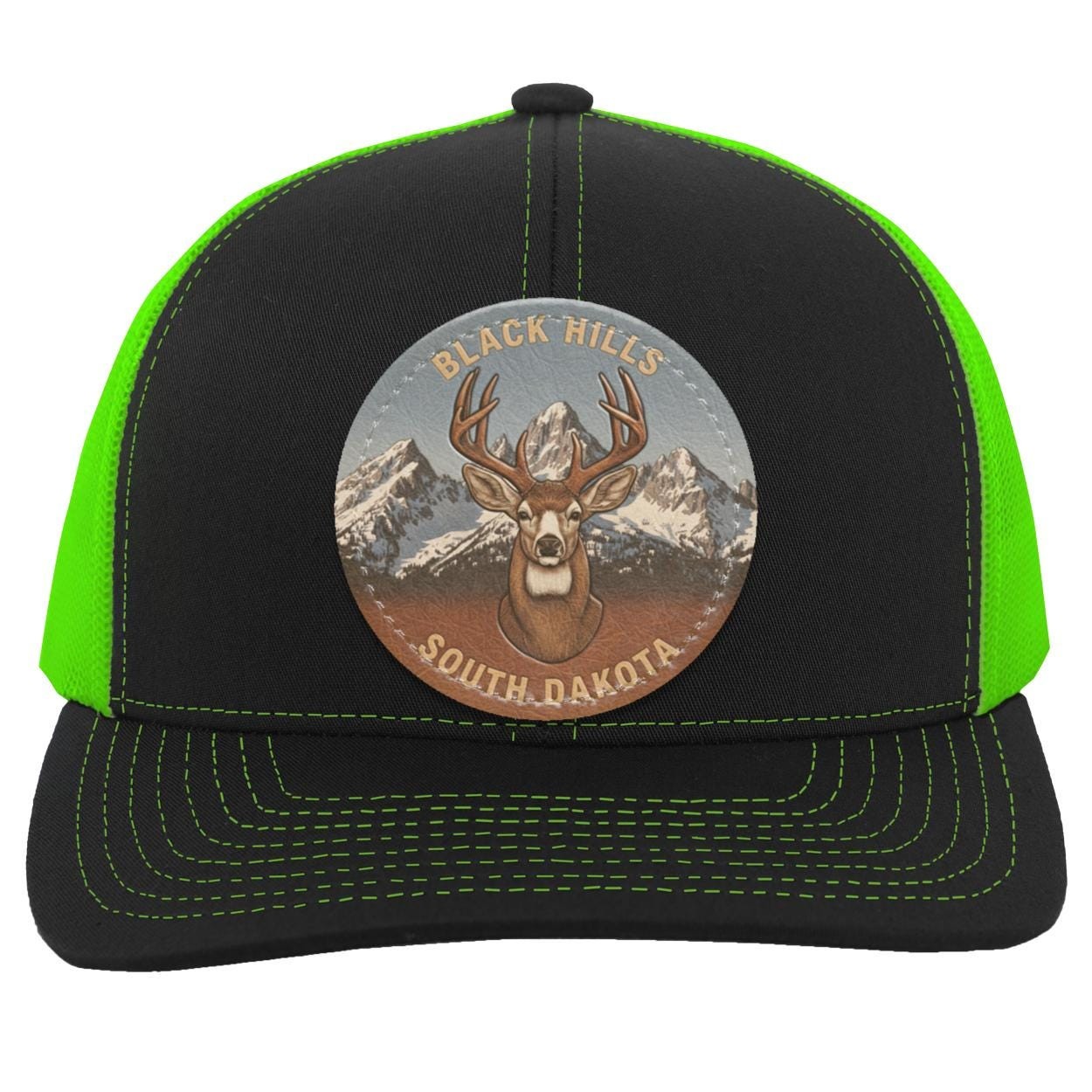 Black Hills South Dakota Round Patch Hat, view 6