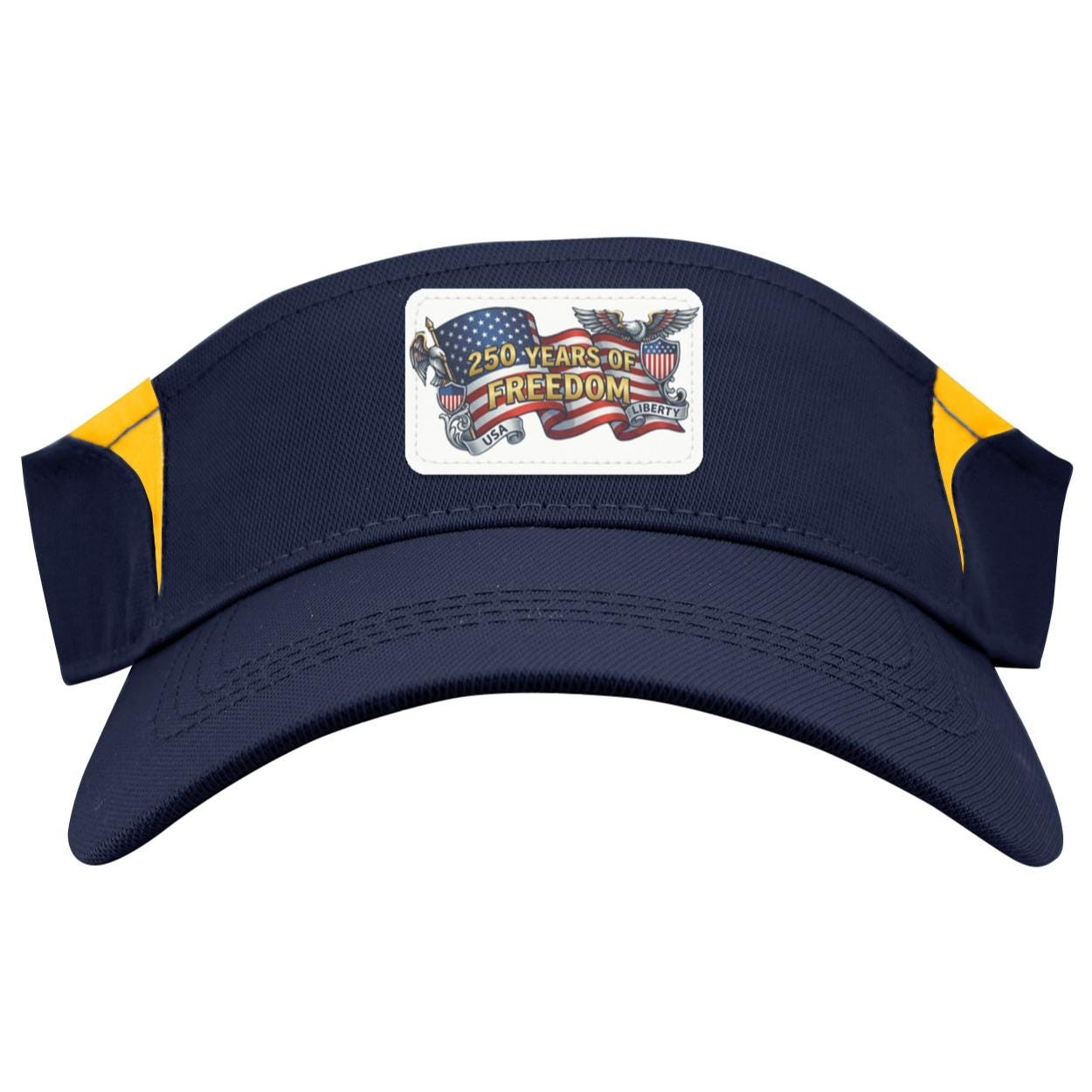 Celebrate 250 Years of Freedom! | Commemorative USA Visor, view 3