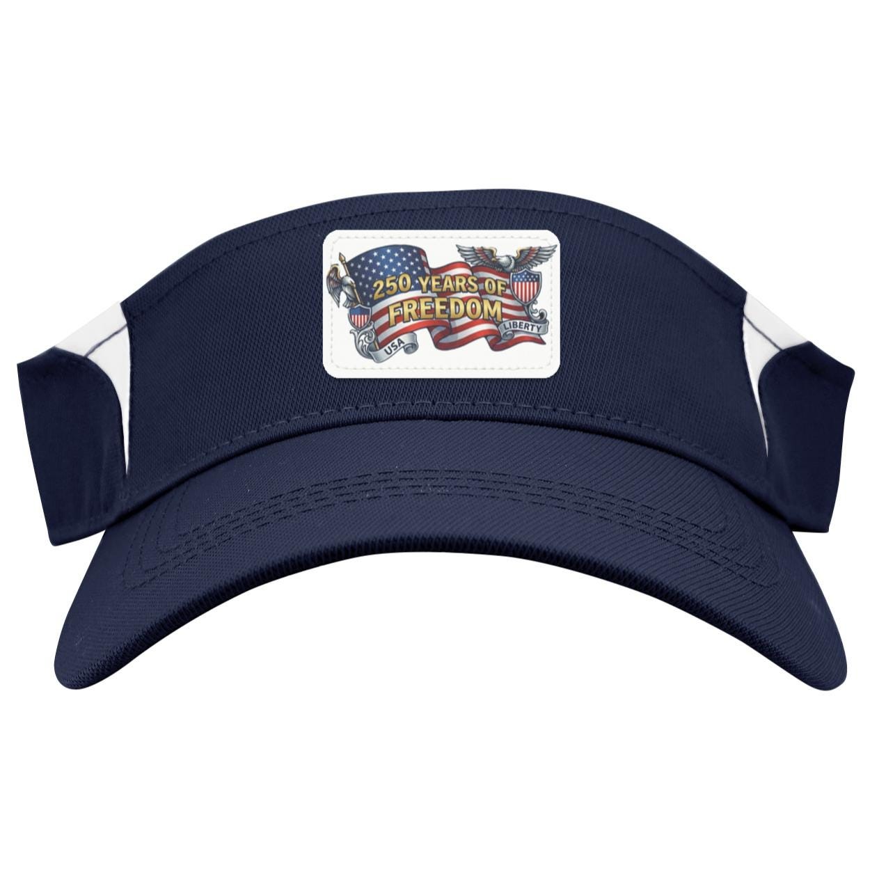 Celebrate 250 Years of Freedom! | Commemorative USA Visor, view 4