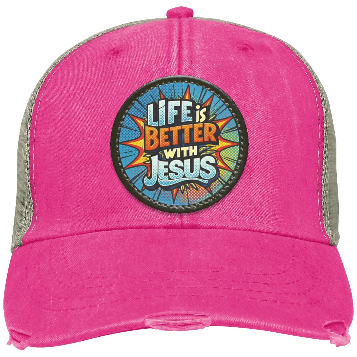 Christian Trucker Hat | Retro Comic Book Design, view 9