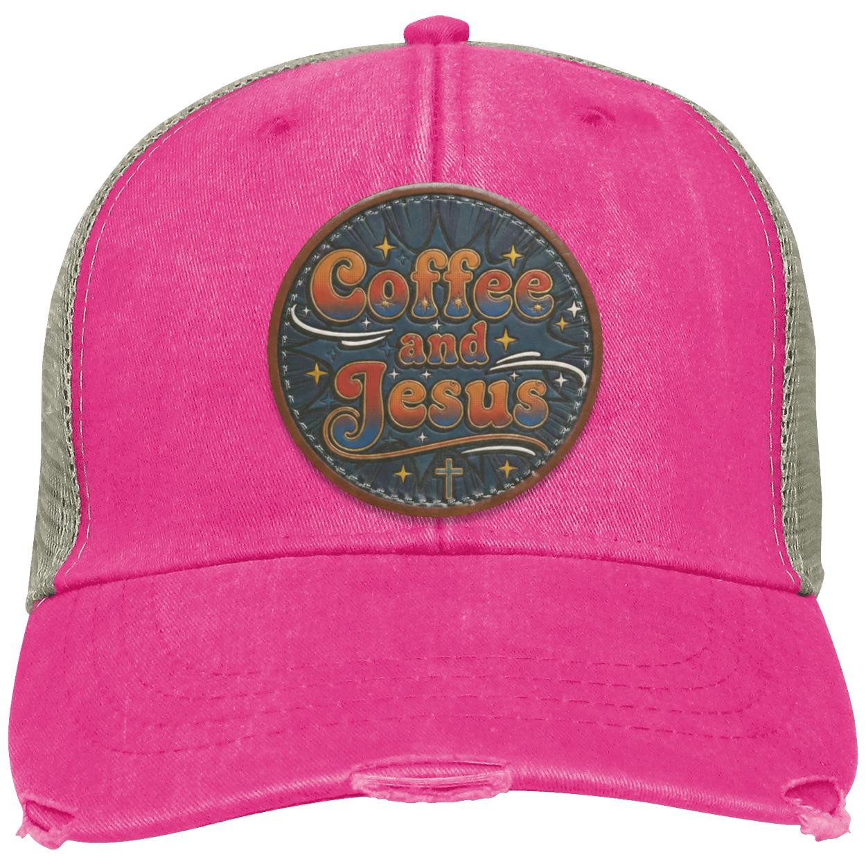 Coffee and Jesus | Christian Trucker Hat | Faith Cap, view 10
