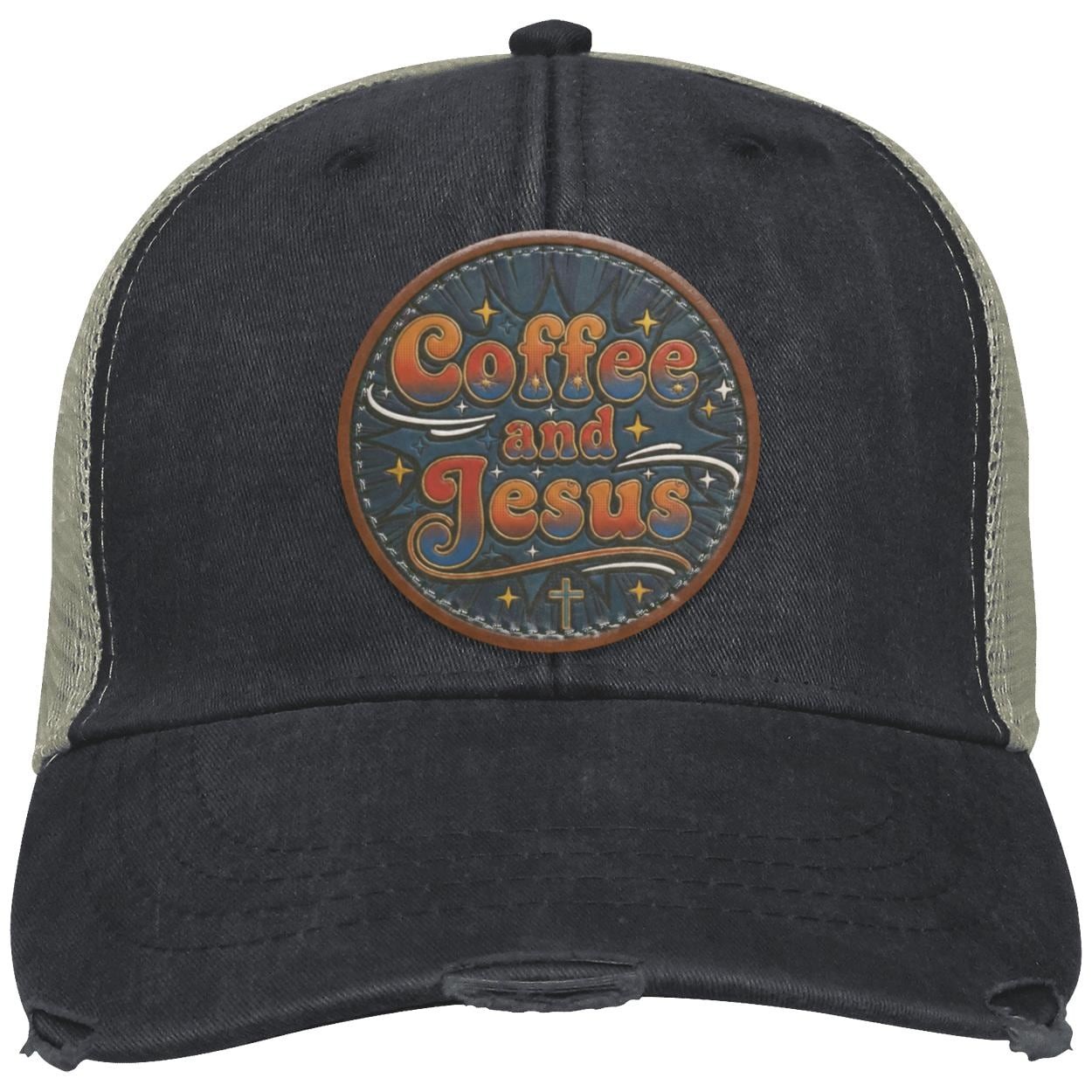 Coffee and Jesus | Christian Trucker Hat | Faith Cap, view 7