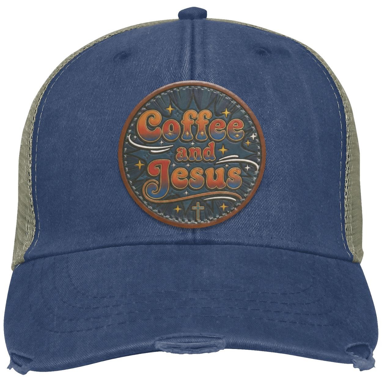 Coffee and Jesus | Christian Trucker Hat | Faith Cap, view 8