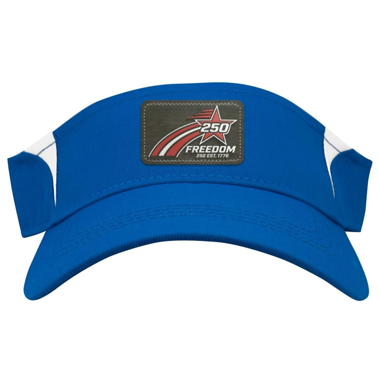Custom 250th Anniversary Freedom Visor - Patriotic 1776 Leather Patch Hat - America Semiquincentennial Gift, view 6