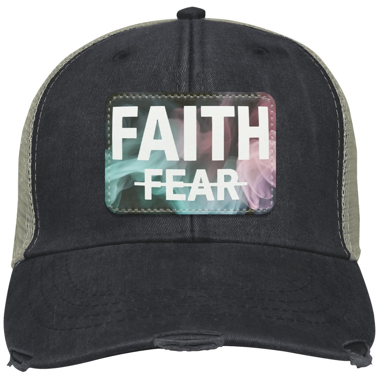 Faith Over Fear | Christian Trucker Hat, view 5