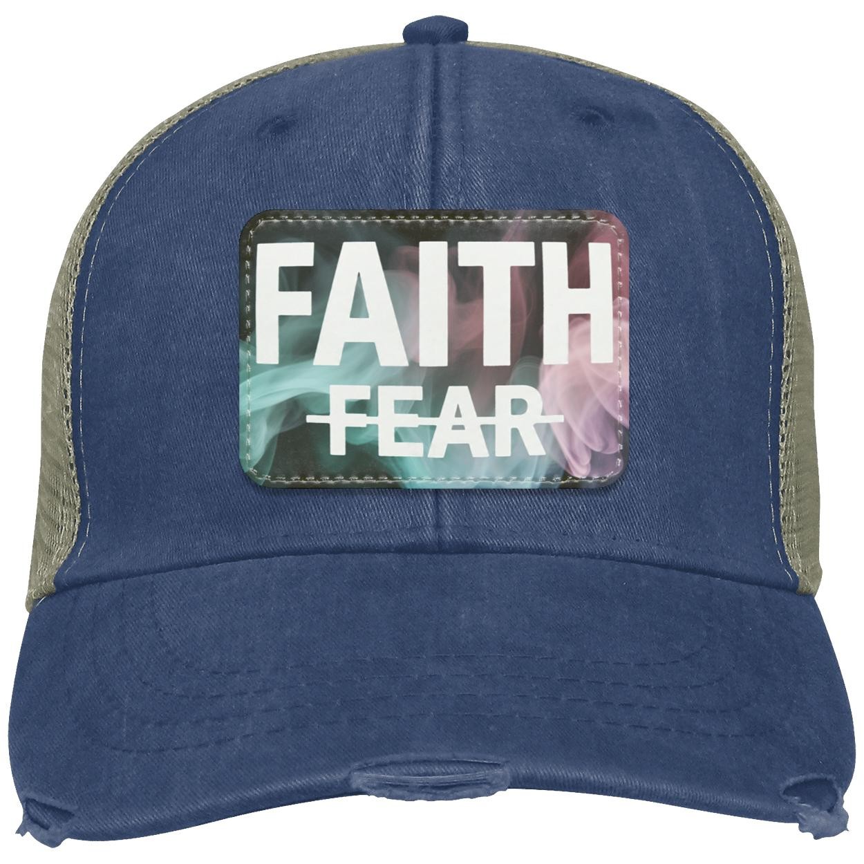 Faith Over Fear | Christian Trucker Hat, view 6