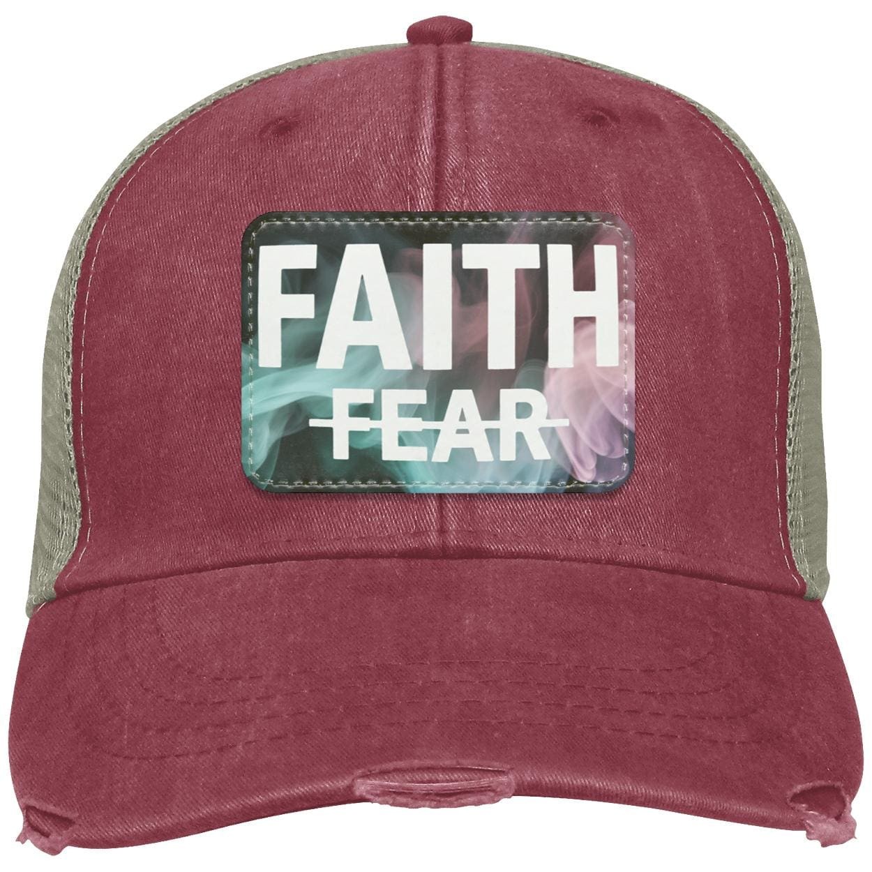 Faith Over Fear | Christian Trucker Hat, view 7