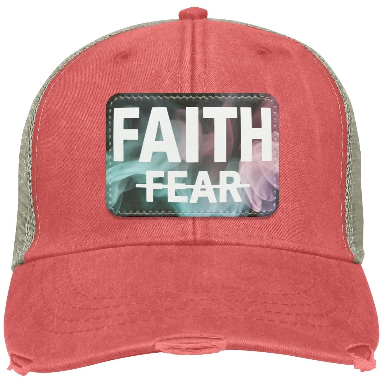 Faith Over Fear | Christian Trucker Hat, view 8