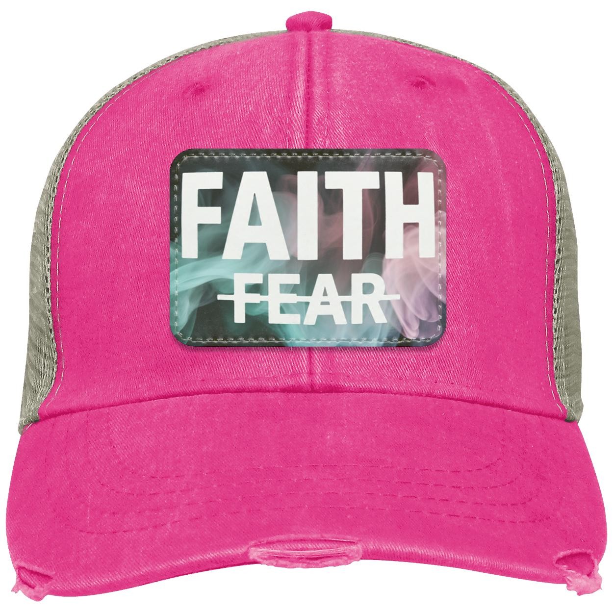 Faith Over Fear | Christian Trucker Hat, view 9