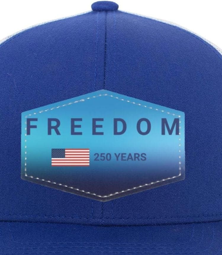 Freedom 250 Years Trucker Hat | Patriotic USA Semiquincentennial