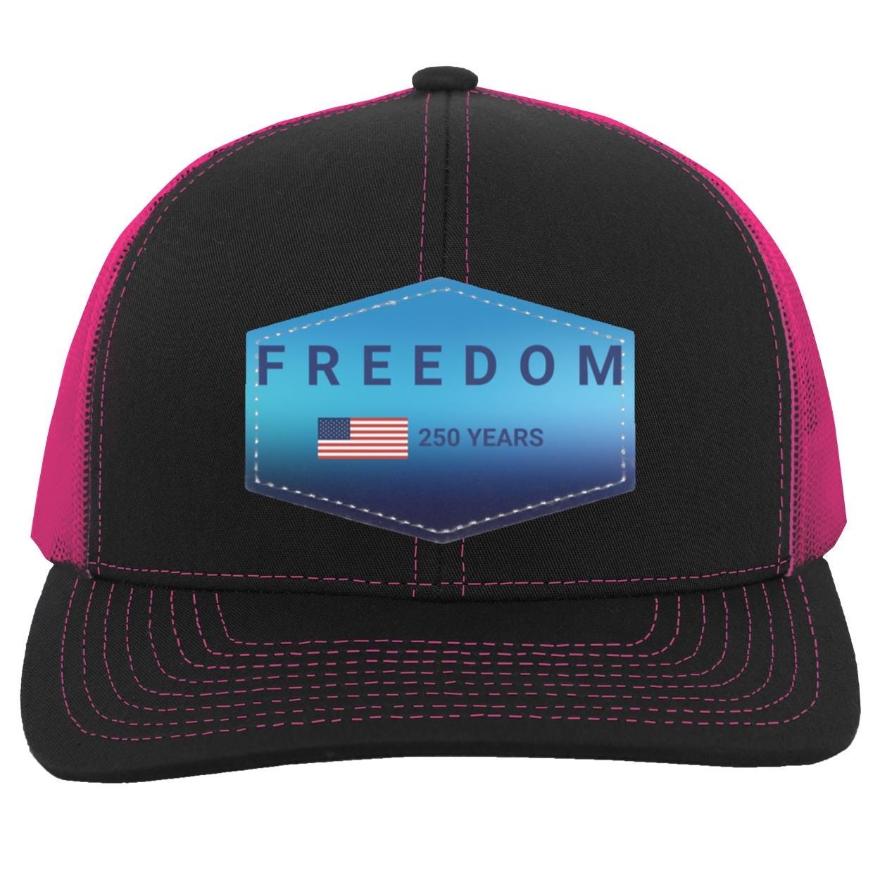 Freedom 250 Years Trucker Hat | Patriotic USA Semiquincentennial, view 3