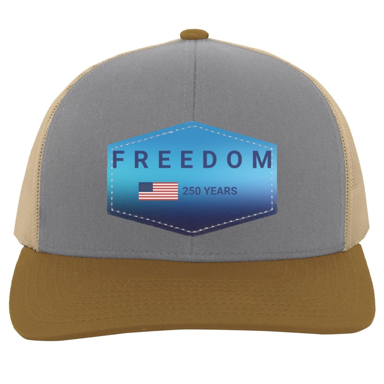 Freedom 250 Years Trucker Hat | Patriotic USA Semiquincentennial, view 4