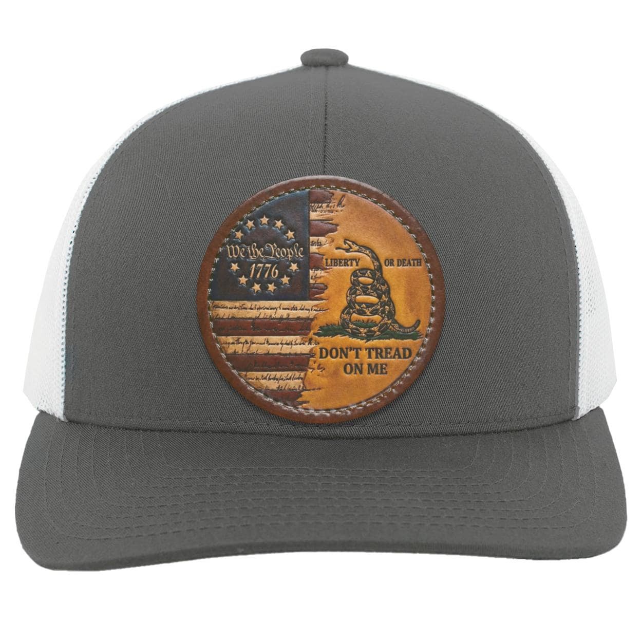 Gadsden Flag Patch Hat | We The People | Don't Tread On Me | Patriotic Trucker Hat, view 3