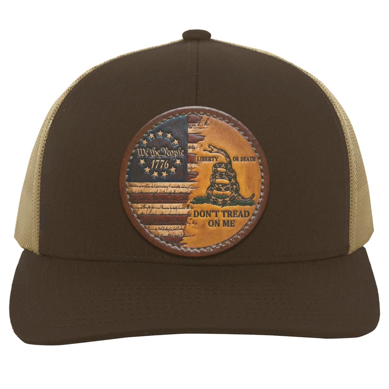 Gadsden Flag Patch Hat | We The People | Don't Tread On Me | Patriotic Trucker Hat, view 5