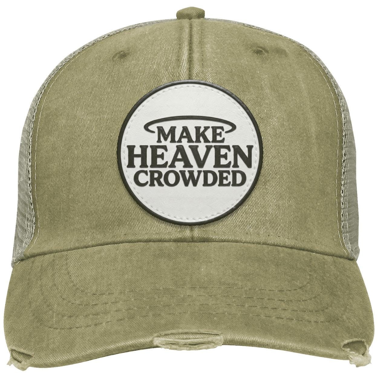 Make Heaven Crowded | Christian Trucker Hat, view 5