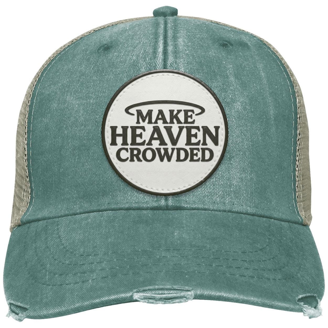 Make Heaven Crowded | Christian Trucker Hat, view 6