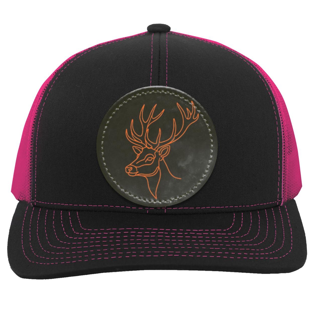 Orange Buck | Outdoors Trucker Hat, view 2