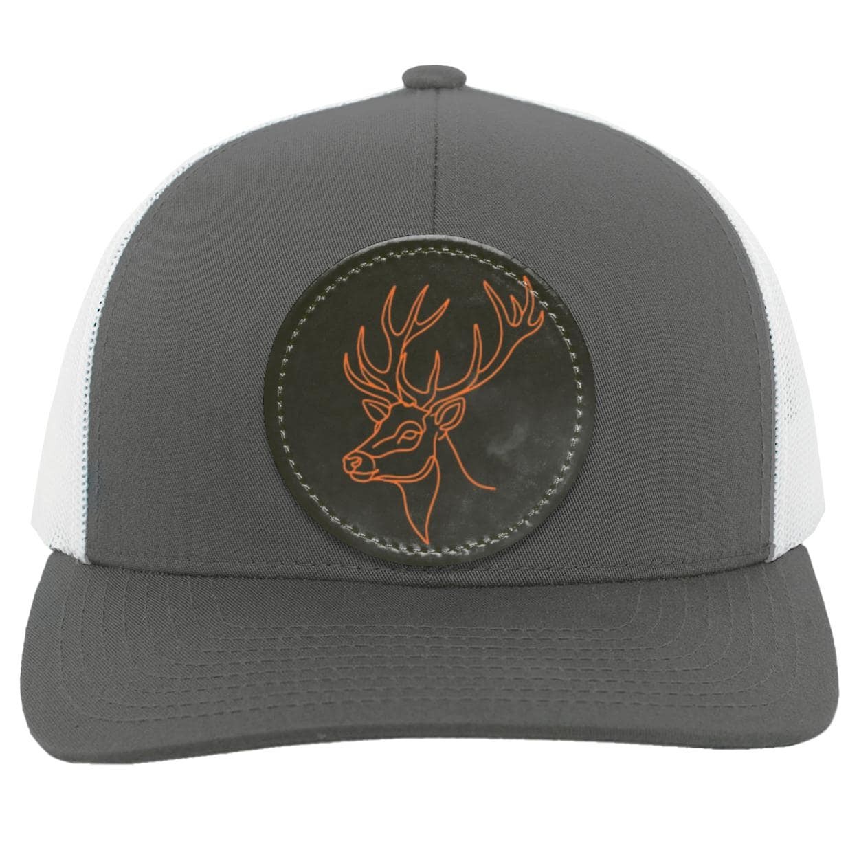Orange Buck | Outdoors Trucker Hat, view 3