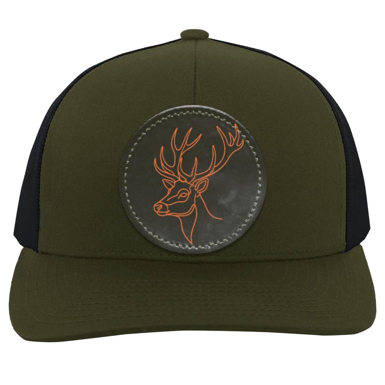 Orange Buck | Outdoors Trucker Hat, view 6