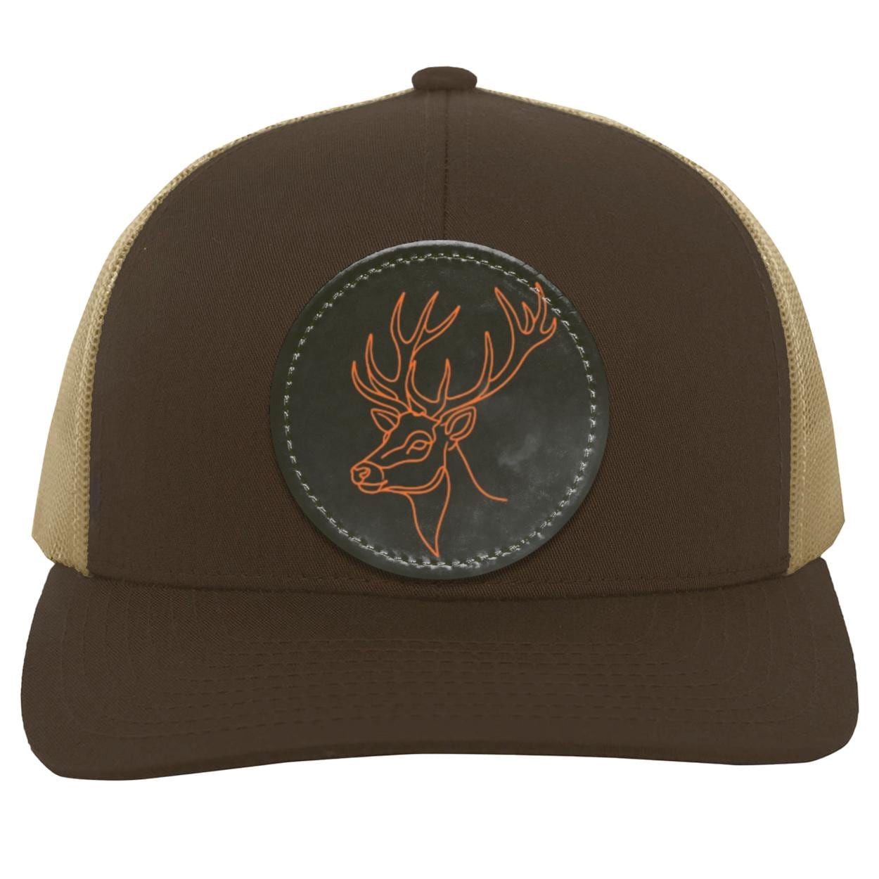 Orange Buck | Outdoors Trucker Hat, view 7
