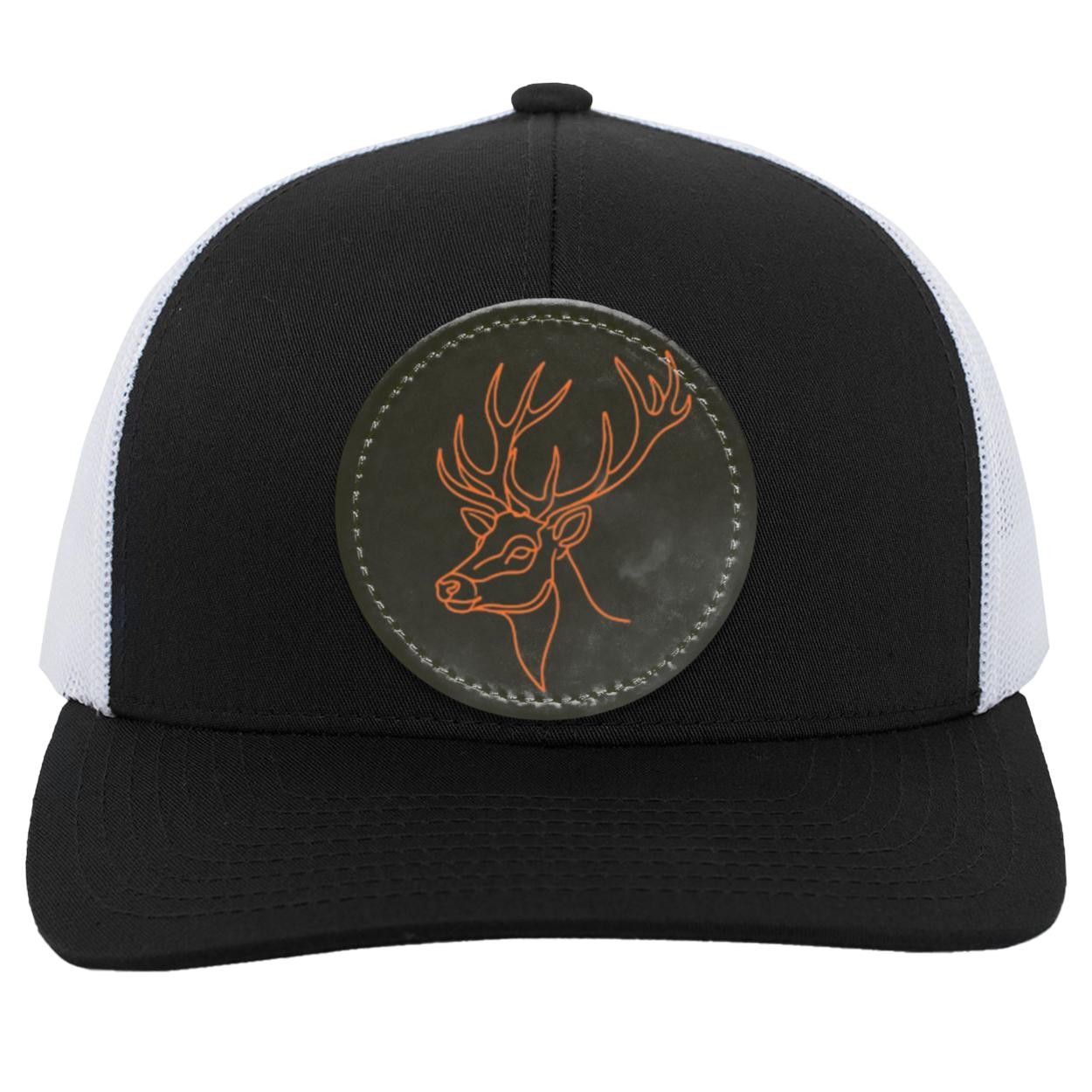 Orange Buck | Outdoors Trucker Hat, view 9
