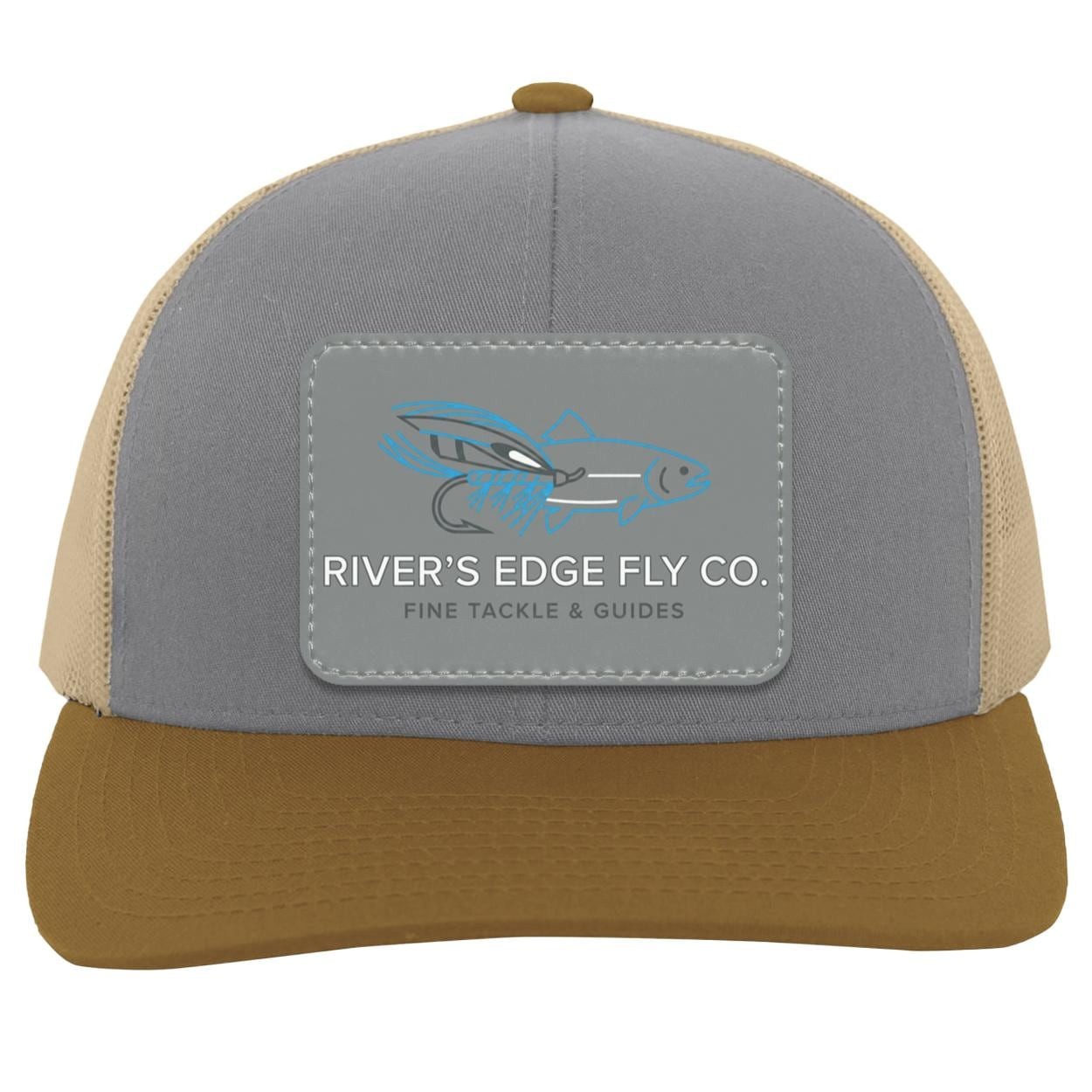 Rivers Edge Fly Co Patch Hat | Outdoors Trucker Hat, view 4