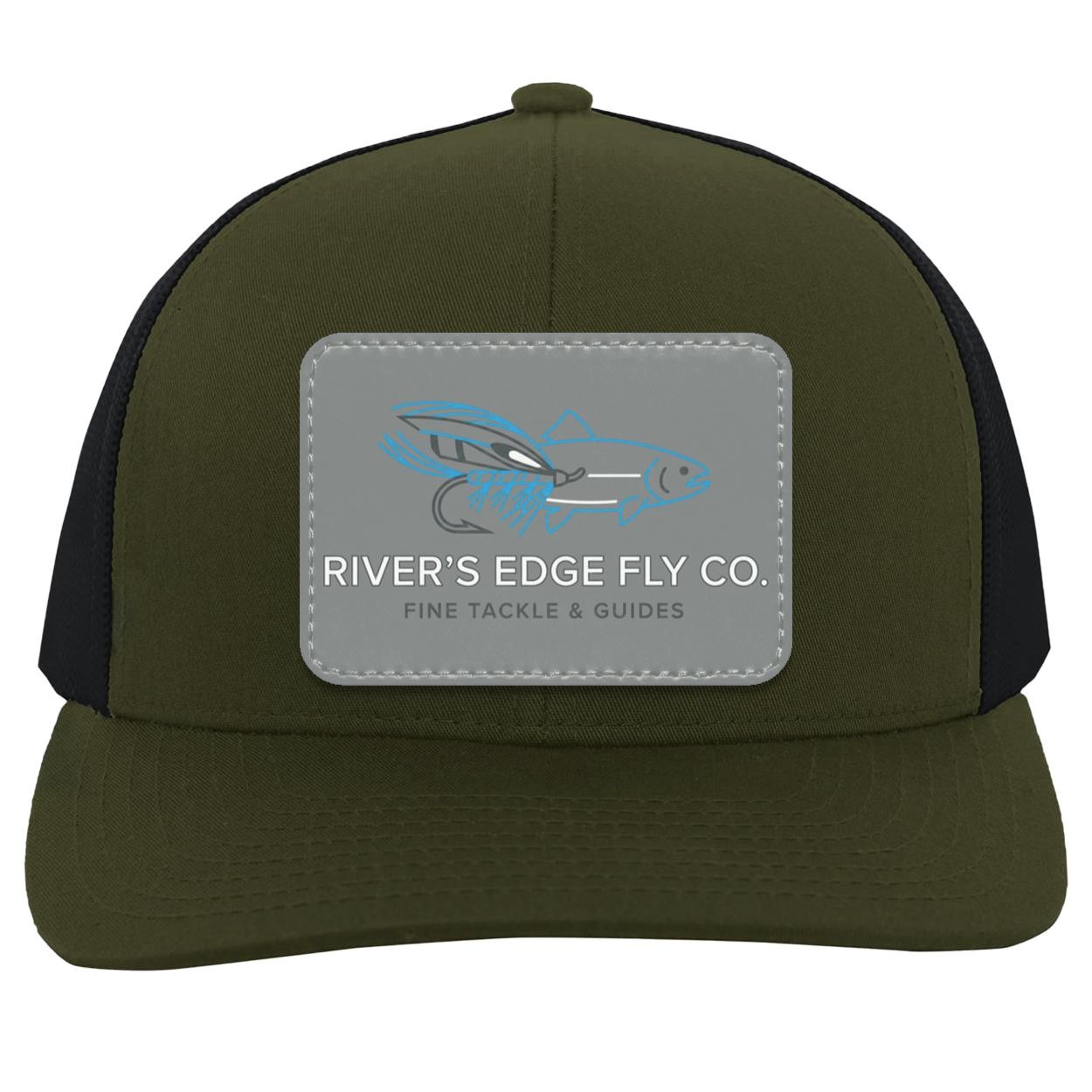 Rivers Edge Fly Co Patch Hat | Outdoors Trucker Hat, view 5